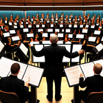**

Data orchestration: A vibrant, harmonious scene depicting data collection, management, and analysis working together seamlessly. Think of a conductor leading an orchestra of datasets, databases, and analytical tools. Use a color palette that emphasizes both the complexity and the unified nature of the process.

**