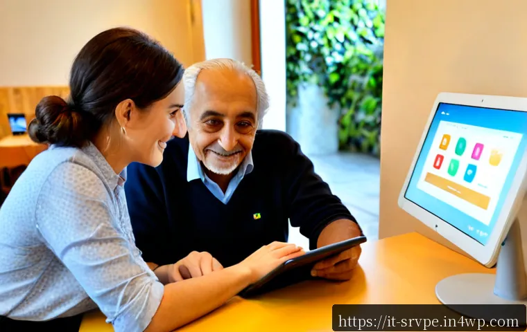 Home 15 AI 상담사 서비스의 실험적 접근법 - Photorealistic Italian customer service experiment: a friendly female support specialist and an elde...